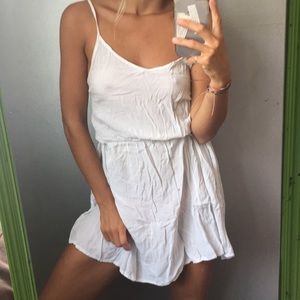 White dress brandy melville